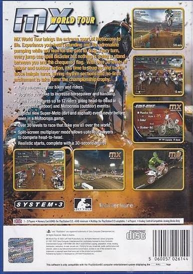 MX World Tour - PS2 (Genbrug)